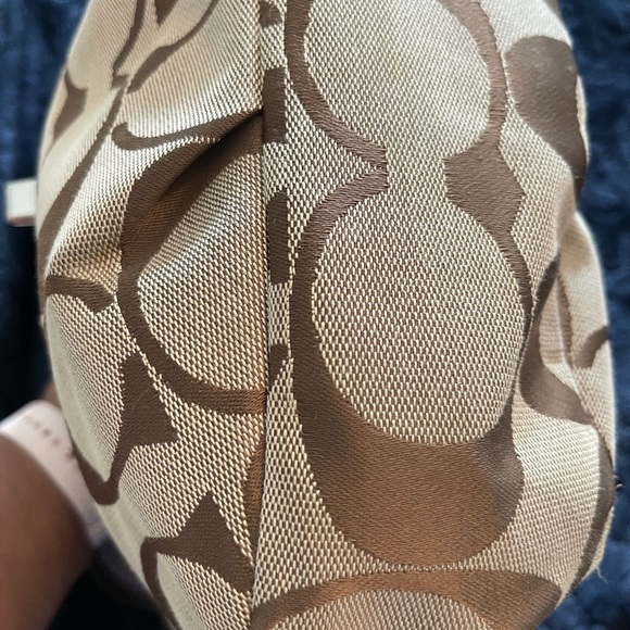 Coach Signature Shoulder Bag. Gently used. - Picture 6 of 10